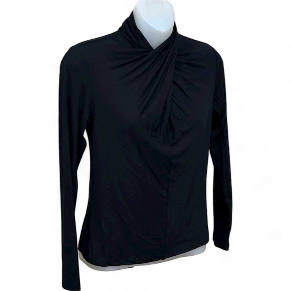Of Mercer Black Long Sleeve Women's Blouse. NWT